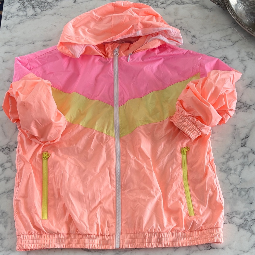 Wonder Nation 80's Throwback Windbreaker/Raincoat